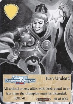 1994 TSR Spellfire Master the Magic - Ravenloft #41 Turn Undead Front