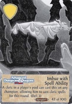 1994 TSR Spellfire Master the Magic - Ravenloft #42 Imbue with Spell Ability Front