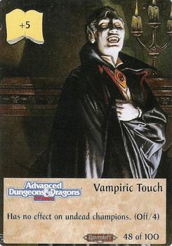 1994 TSR Spellfire Master the Magic - Ravenloft #48 Vampiric Touch Front