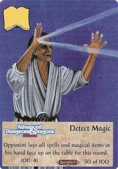 1994 TSR Spellfire Master the Magic - Ravenloft #50 Detect Magic Front
