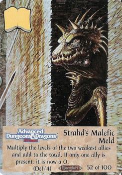 1994 TSR Spellfire Master the Magic - Ravenloft #52 Strahd's Malefic Meld Front