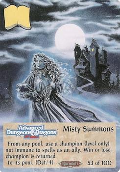 1994 TSR Spellfire Master the Magic - Ravenloft #53 Misty Summons Front