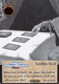 1994 TSR Spellfire Master the Magic - Ravenloft #56 Tarokka Deck Front