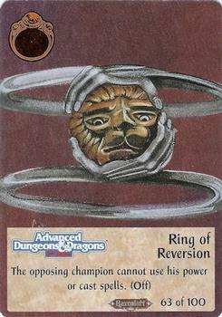 1994 TSR Spellfire Master the Magic - Ravenloft #63 Ring of Reversion Front