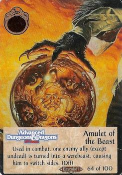 1994 TSR Spellfire Master the Magic - Ravenloft #64 Amulet of the Beast Front