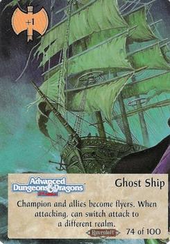 1994 TSR Spellfire Master the Magic - Ravenloft #74 Ghost Ship Front