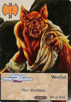 1994 TSR Spellfire Master the Magic - Ravenloft #80 Werebat Front