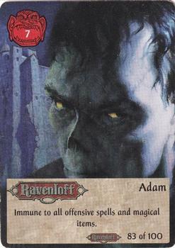 1994 TSR Spellfire Master the Magic - Ravenloft #83 Adam Front
