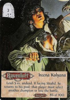 1994 TSR Spellfire Master the Magic - Ravenloft #85 Ireena Kolyana Front
