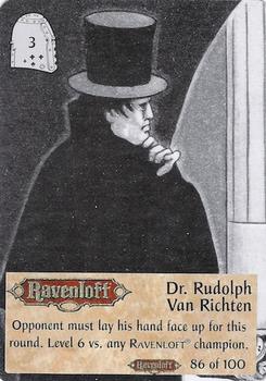 1994 TSR Spellfire Master the Magic - Ravenloft #86 Dr. Rudolph Van Richten Front