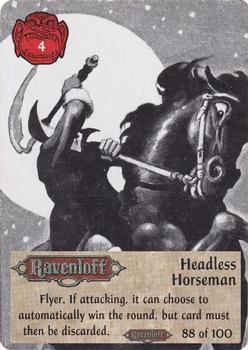 1994 TSR Spellfire Master the Magic - Ravenloft #88 Headless Horseman Front