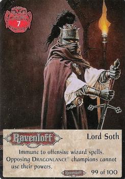 1994 TSR Spellfire Master the Magic - Ravenloft #99 Lord Soth Front