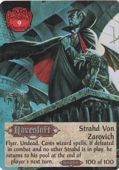 1994 TSR Spellfire Master the Magic - Ravenloft #100 Strahd Von Zarovich Front