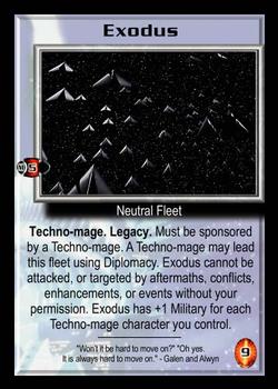 2000 Precedence Babylon 5 Crusade #NNO Exodus Front