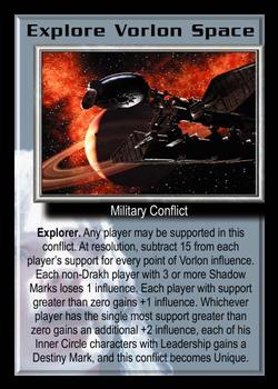 2000 Precedence Babylon 5 Crusade #NNO Explore Vorlon Space Front