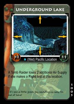 1999 Precedence Tomb Raider Slippery When Wet #S005 Underground Lake Front