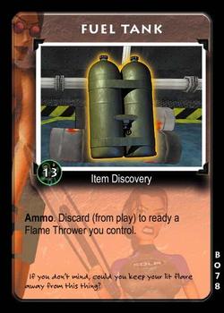 2000 Precedence Tomb Raider Big Guns #B078 Fuel Tank Front