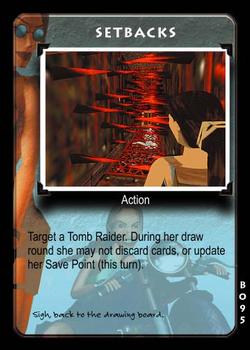 2000 Precedence Tomb Raider Big Guns #B095 Setbacks Front