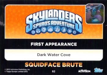 2012 Skylander Giants European Edition #82 Squidface Brute Back