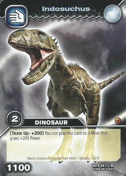 2008 Upper Deck Dinosaur King Series 2: Colossal Team Battle #41 Indosuchus Front