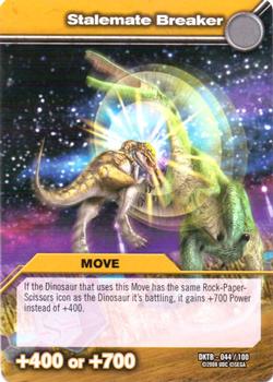 2008 Upper Deck Dinosaur King Series 2: Colossal Team Battle #44 Stalemate Breaker Front