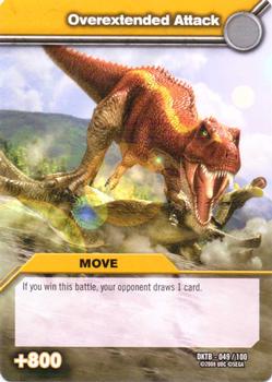 2008 Upper Deck Dinosaur King Series 2: Colossal Team Battle #49 Overextended Attack Front