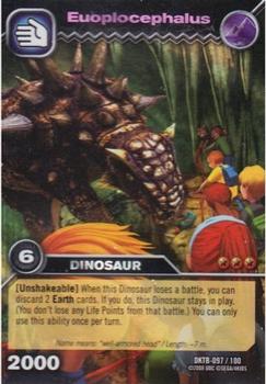 2008 Upper Deck Dinosaur King Series 2: Colossal Team Battle #97 Euoplocephalus Front