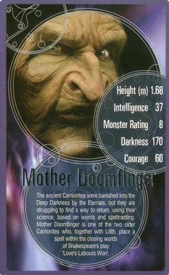 2007 Top Trumps Specials Doctor Who #NNO Mother Doomfinger Front