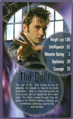 2007 Top Trumps Specials Doctor Who #NNO The Doctor Front