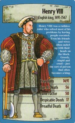 2009 Top Trumps Specials Horrible Histories #NNO Henry VIII Front