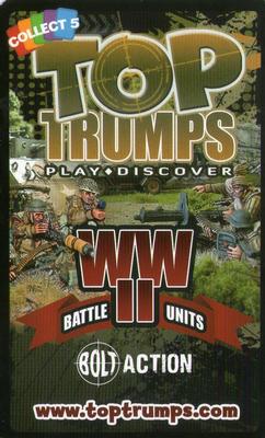 2014 Top Trumps Bolt Action WW2 Battle Units #NNO 3