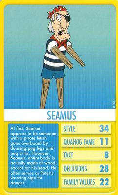 2014 Top Trumps Family Guy #NNO Seamus Front