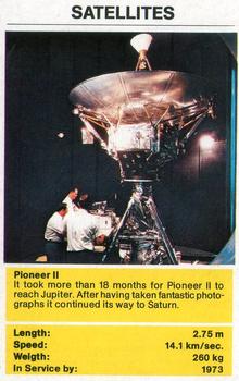 1982 Top Trumps Spacecraft #NNO Pioneer II Front
