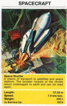 1982 Top Trumps Spacecraft #NNO Space Shuttle Front