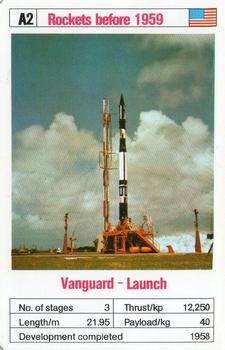 1978-81 Ace Trumps Space Rockets #A2 Vanguard - Launch Front