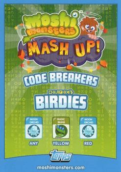 2012 Topps Moshi Monsters Mash Up Code Breakers #8 Peppy Back