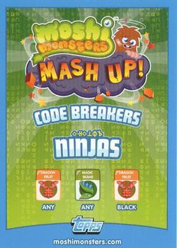 2012 Topps Moshi Monsters Mash Up Code Breakers #30 Shelby Back