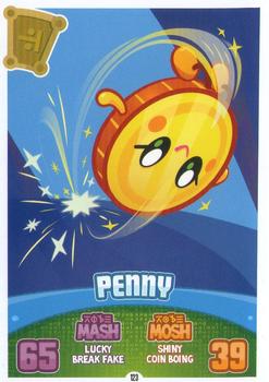 2012 Topps Moshi Monsters Mash Up Code Breakers #123 Penny Front