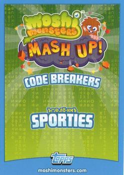 2012 Topps Moshi Monsters Mash Up Code Breakers #141 Pocito Back