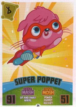 2012 Topps Moshi Monsters Mash Up Code Breakers #204 Super Poppet Front