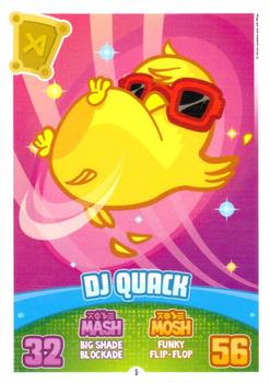 2012 Topps Moshi Monsters Mash Up Code Breakers #5 DJ Quack Front