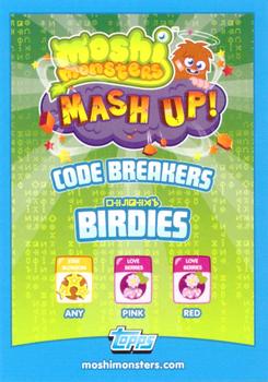 2012 Topps Moshi Monsters Mash Up Code Breakers #7 Tiki Back
