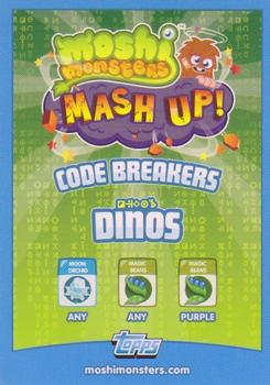 2012 Topps Moshi Monsters Mash Up Code Breakers #10 Pooky Back