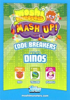 2012 Topps Moshi Monsters Mash Up Code Breakers #12 Gurgle Back