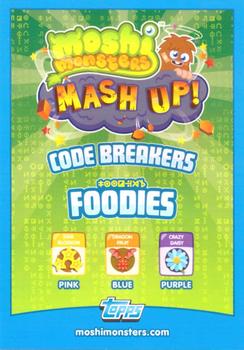 2012 Topps Moshi Monsters Mash Up Code Breakers #24 Cutie Pie Back