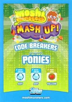 2012 Topps Moshi Monsters Mash Up Code Breakers #34 Priscilla Back