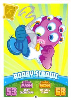 2012 Topps Moshi Monsters Mash Up Code Breakers #89 Roary Scrawl Front