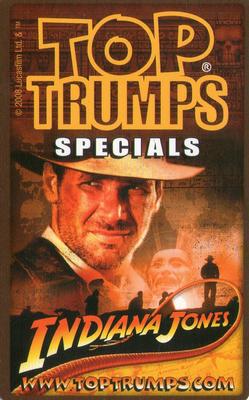 2008 Top Trumps Specials Indiana Jones #NNO Satipo Back