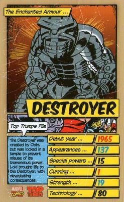 2014 Top Trumps Marvel Who Is The Mightiest? #NNO Destroyer Front
