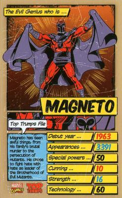 2014 Top Trumps Marvel Who Is The Mightiest? #NNO Magneto Front